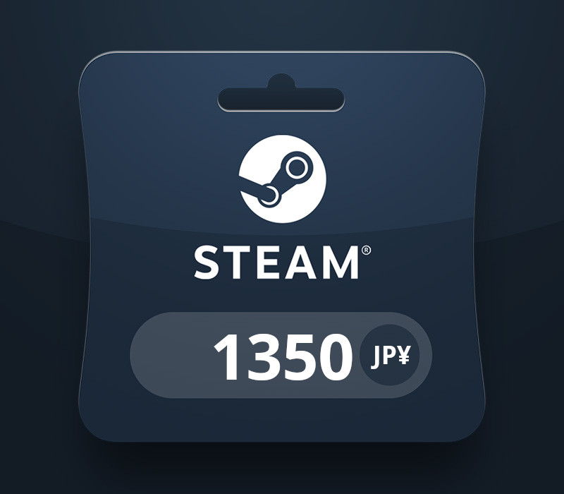 

Steam Wallet JPY 1350 Gift Card JP
