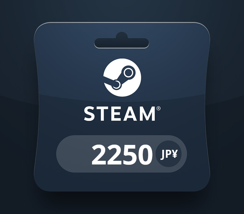 

Steam Wallet JPY 2250 Gift Card JP