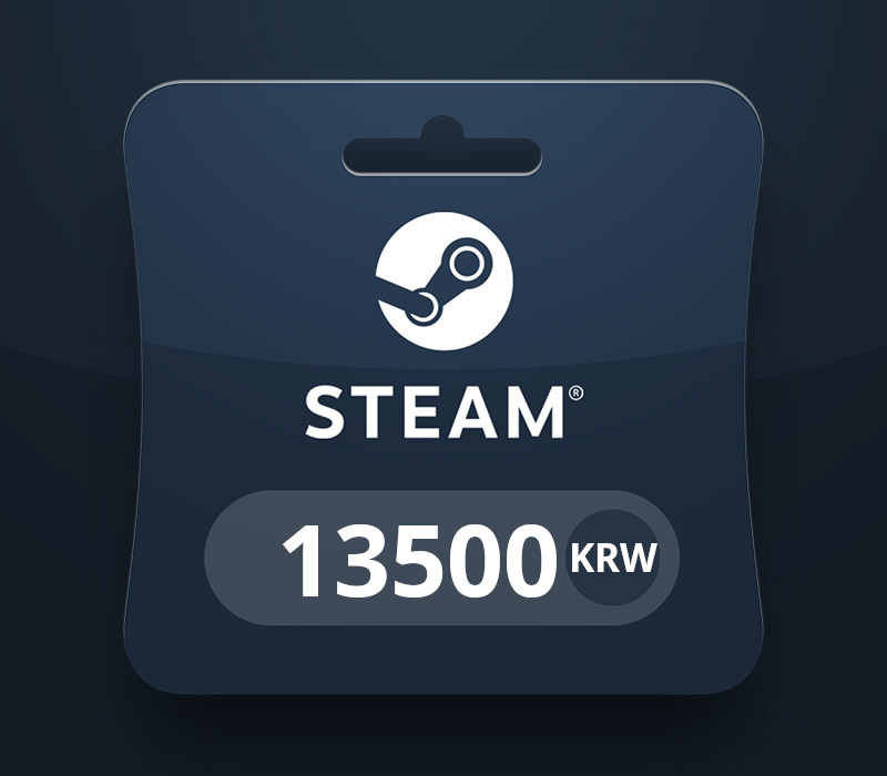 

Steam Wallet KRW 13500 Gift Card KR
