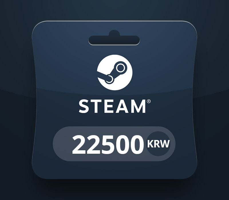 

Steam Wallet KRW 22500 Gift Card KR
