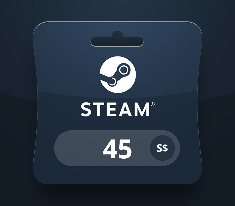 Steam Wallet SGD 45 Gift Card SG