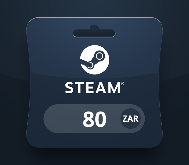 Steam Wallet ZAR 80 Gift Card ZA