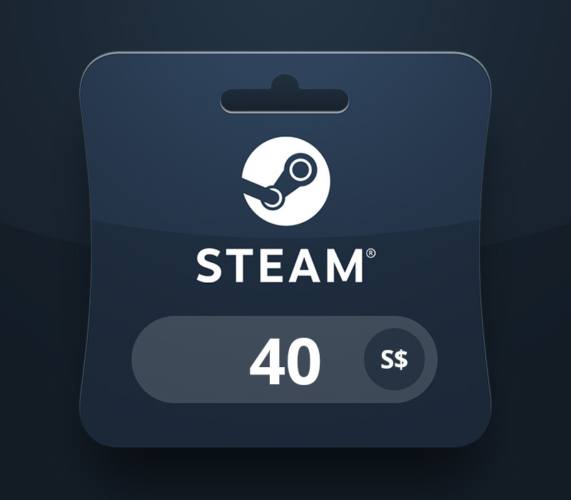 

Steam Wallet SGD 40 Gift Card SG