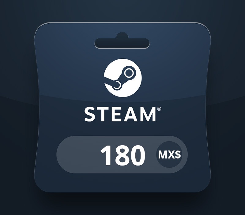 

Steam Wallet MXN 180 Gift Card MX
