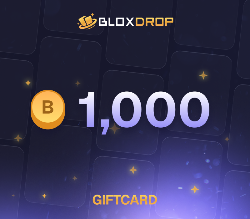 

BloxDrop 1,000 Coins Gift Card