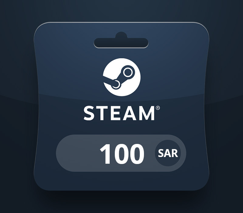 

Steam Wallet SAR 100 Gift Card