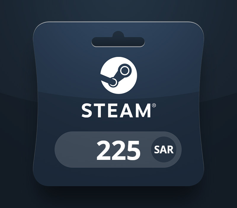 

Steam Wallet SAR 225 Gift Card SA