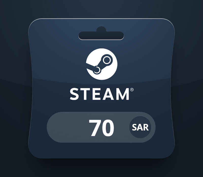 

Steam Wallet SAR 70 Gift Card SA