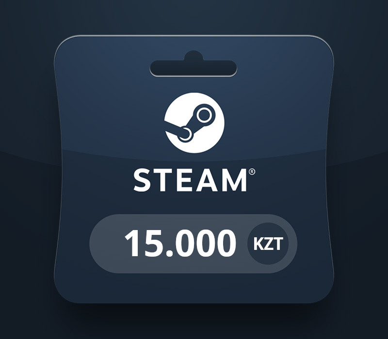 

Steam Wallet KZT 15000 Gift Card KZ