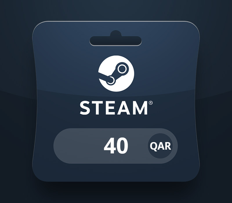 

Steam Wallet QAR 40 Gift Card