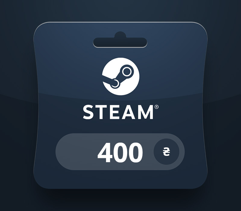 

Steam Wallet UAH 400 Gift Card UA
