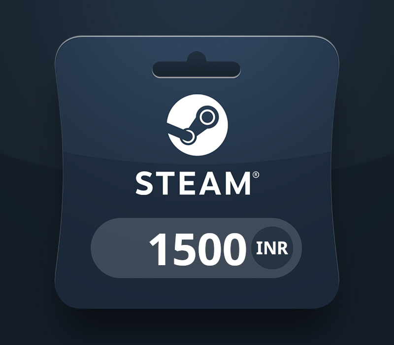 

Steam Wallet INR 1500 Gift Card IN