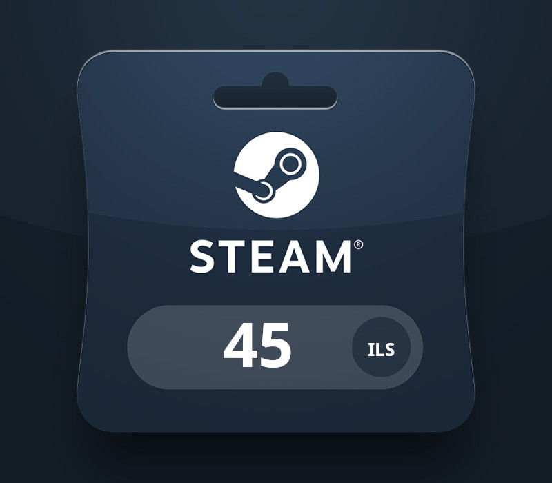 

Steam Wallet ILS 45 Gift Card IL