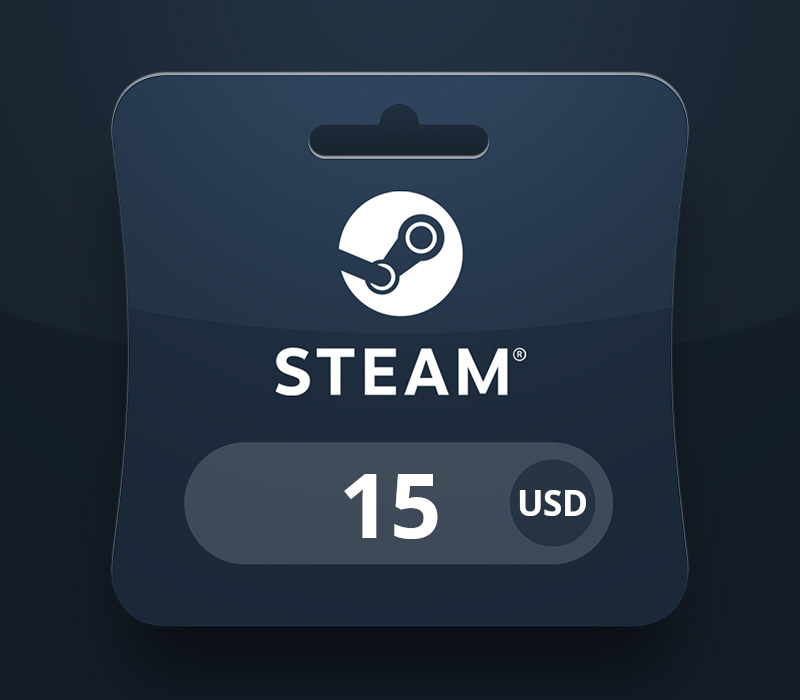 

Steam Wallet USD 15 Gift Card BH