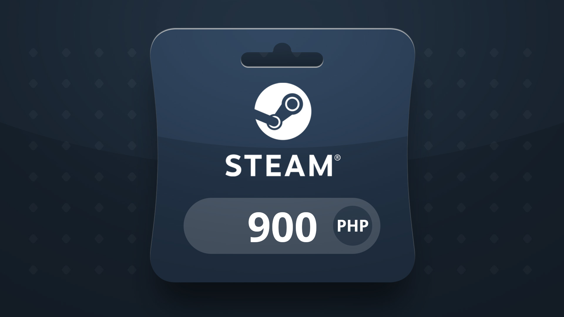 Steam Wallet PHP 900 Gift Card PH — 1