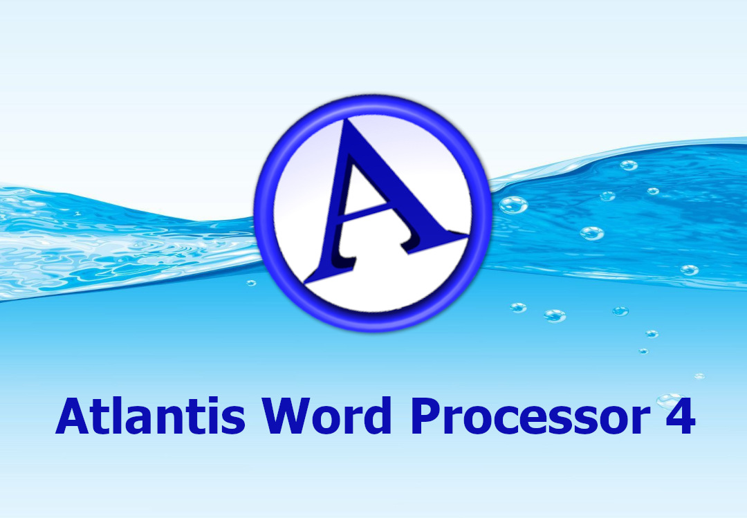 Atlantis Word Processor 4 Key screenshot 1