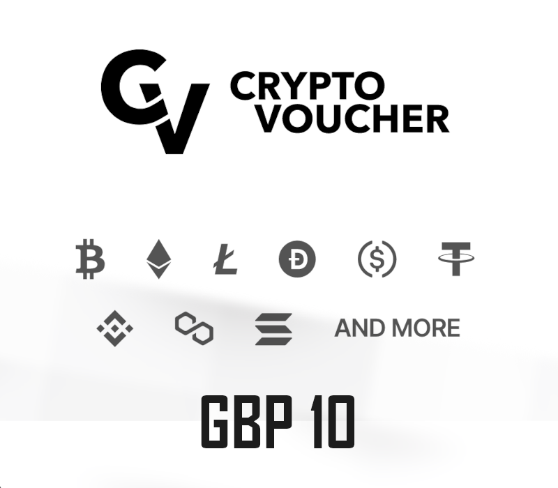 

CRYPTO VOUCHER GBP 10 Key UK