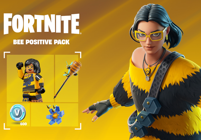 Fortnite - Bee Positive Pack DLC US XBOX One / Xbox Series X|S CD Key