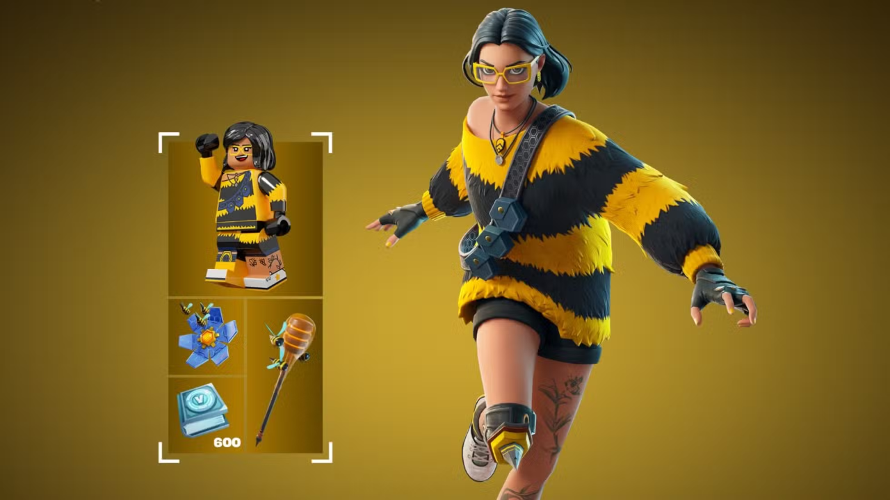 Fortnite - Bee Positive Pack DLC US XBOX One / Xbox Series X|S CD Key