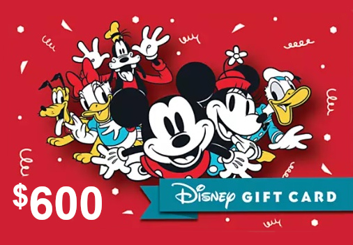 Disney USD 600 Gift Card US screenshot 1