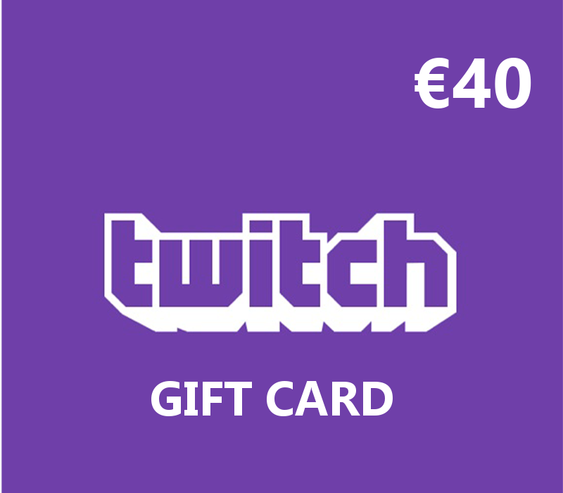 

Twitch EUR 40 Gift Card EU