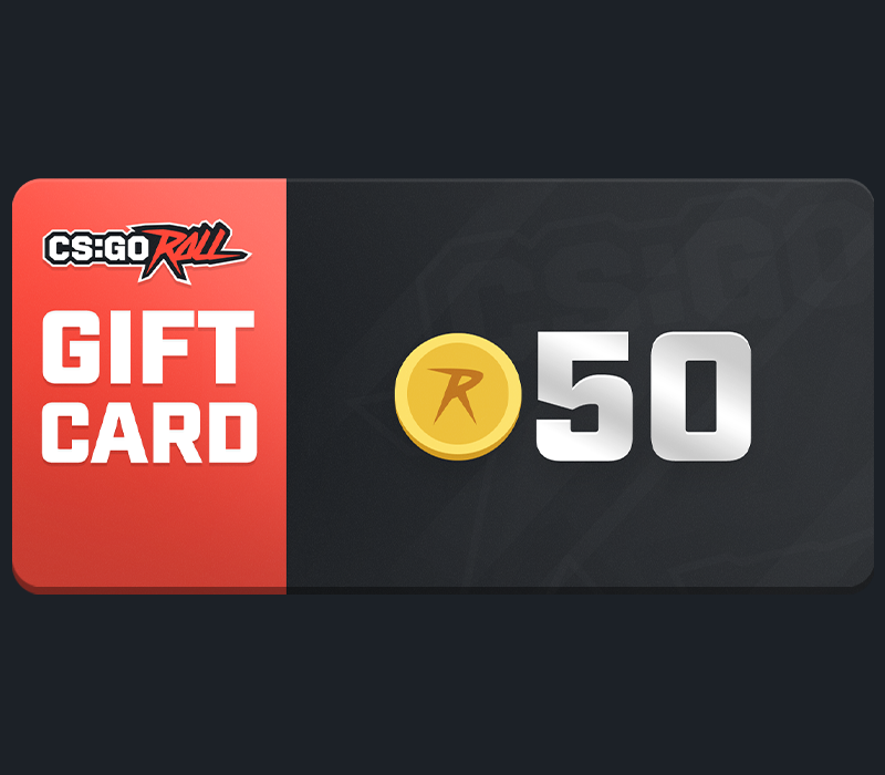

CSGORoll 50 Coins Gift Card