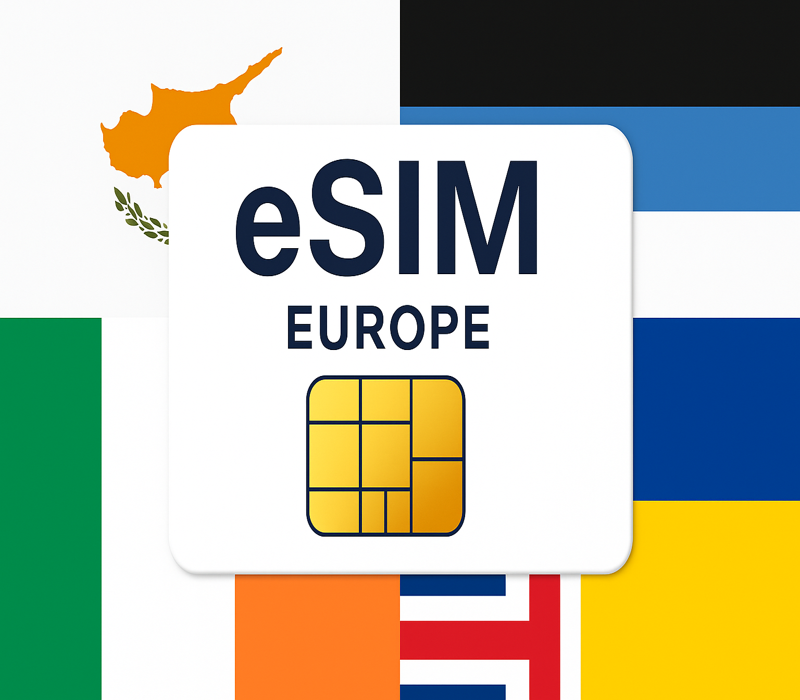 eSIMs 10 GB Data Mobile EU (valid for 30 Days)