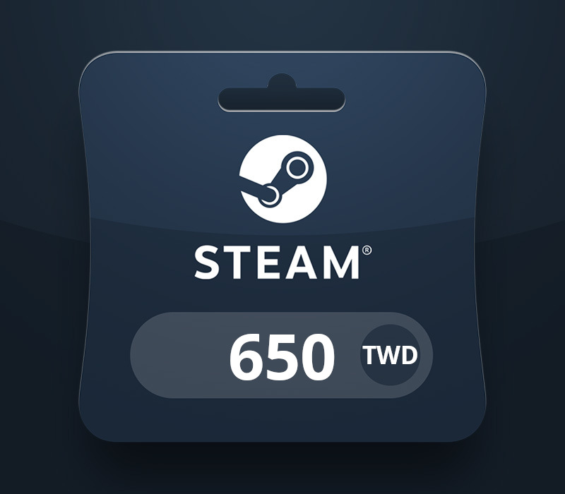 

Steam Wallet TWD 650 Gift Card