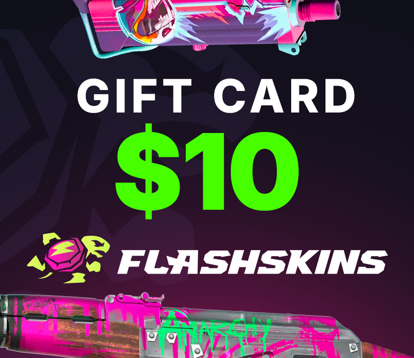 

FlashSkins.gg $10 Gift Card