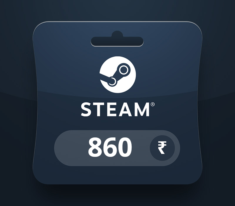 

Steam Wallet INR 860 Gift Card IN