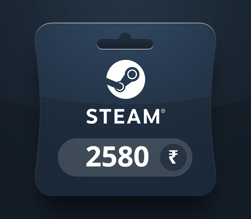 

Steam Wallet INR 2580 Gift Card IN