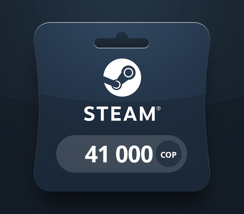 

Steam Wallet COP 41000 Gift Card CO
