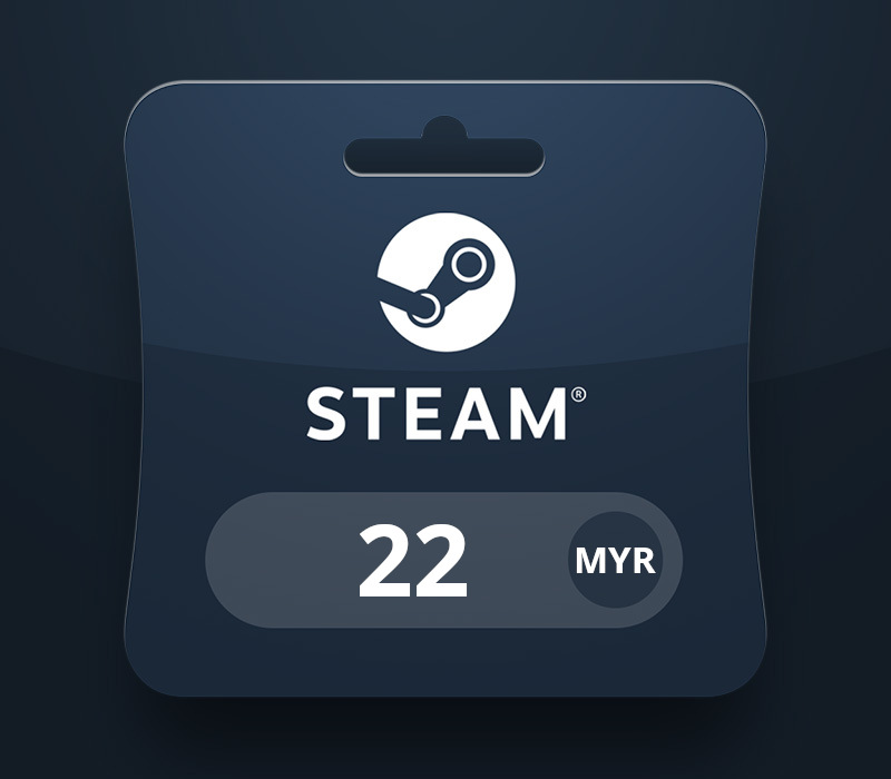 Steam Wallet MYR 22 Gift Card