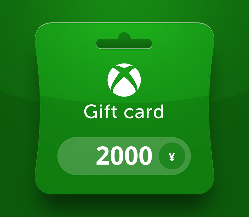 

XBOX Live JPY 2000 Prepaid Card JP