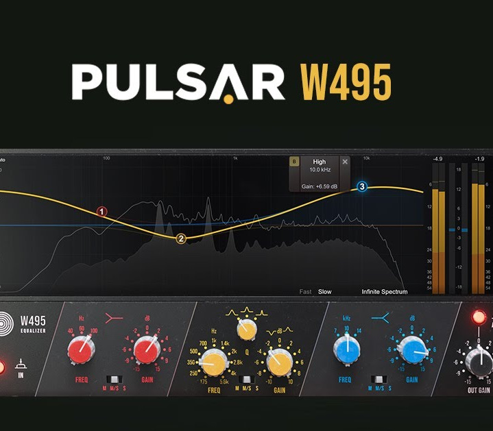 

W495 EQ by Pulsar Audio ILOK (Lifetime / 1 Device)