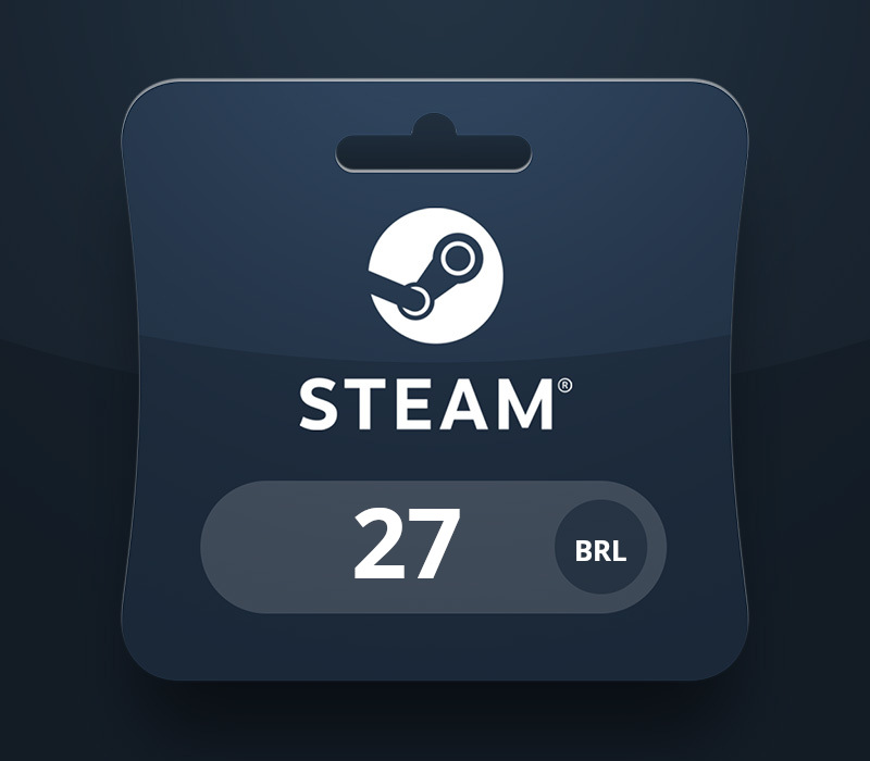 Steam Wallet BRL 27 Gift Card BR