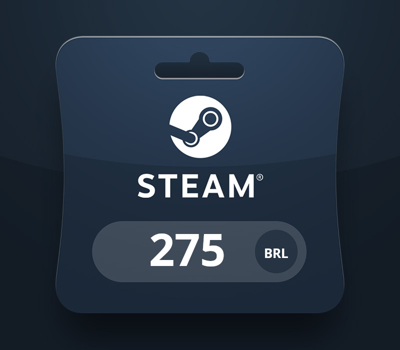 Steam Wallet BRL 275 Gift Card BR