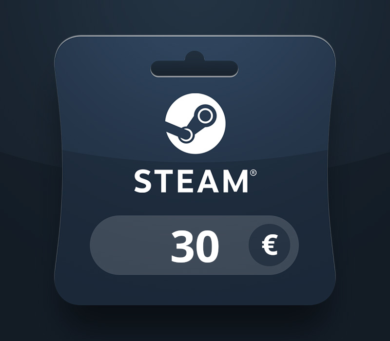 

Steam Wallet EUR 30 Gift Card BE