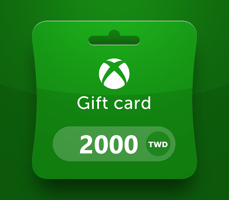 

XBOX Live TWD 2000 Prepaid Card TW