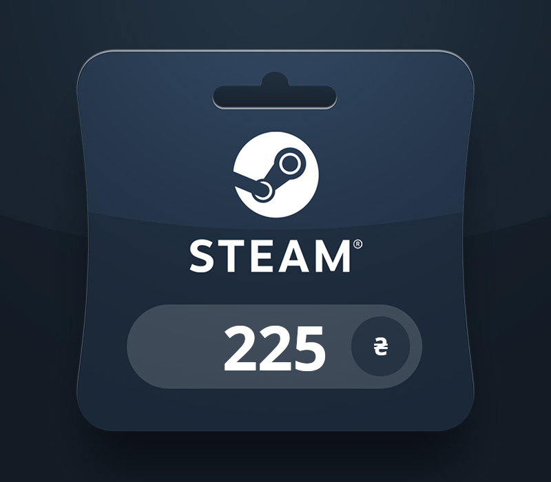 Steam Wallet UAH 225 Gift Card UA