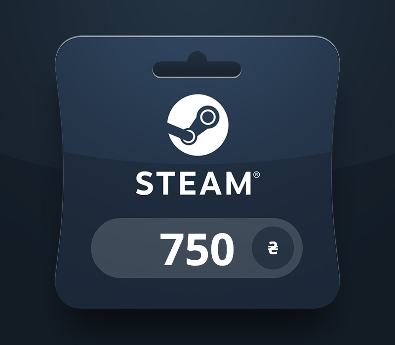 

Steam Wallet UAH 750 Gift Card UA