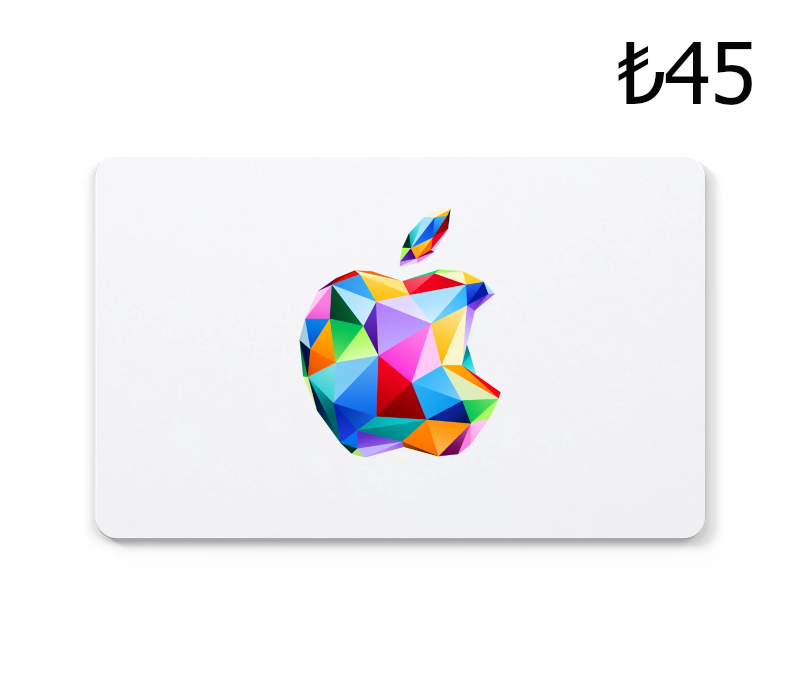 

Apple TRY 45 Gift Card TR