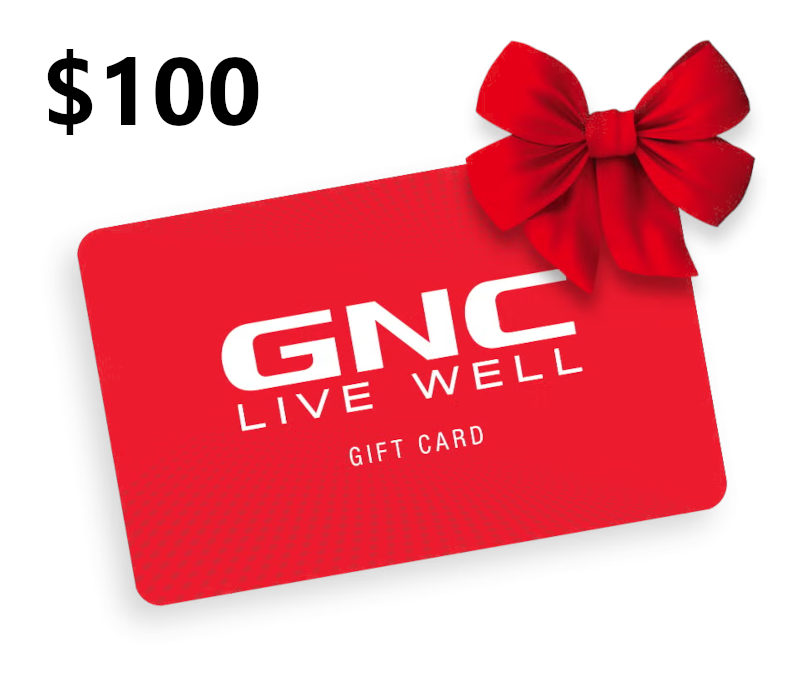

GNC USD 100 Gift Card US