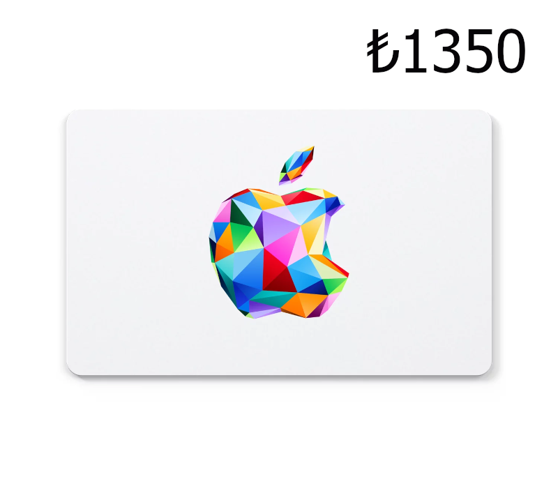 

Apple TRY 1350 Gift Card TR