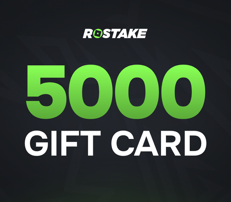 

RoStake 5,000 Balance Gift Card