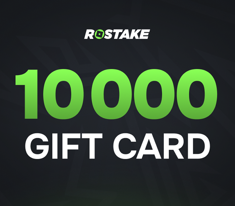 

RoStake 10,000 Balance Gift Card