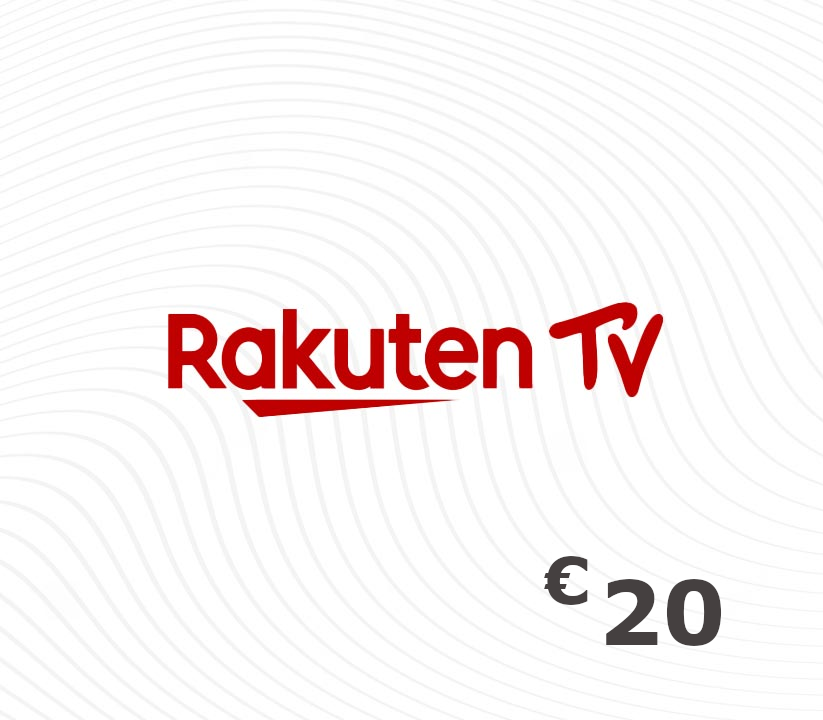 

Rakuten TV EUR 20 Gift Card FR