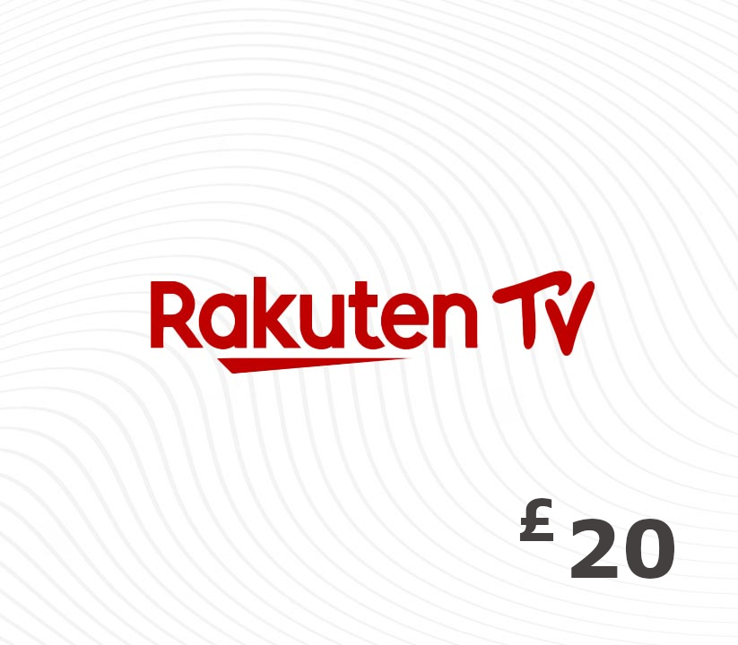 

Rakuten TV GBP 20 Gift Card UK