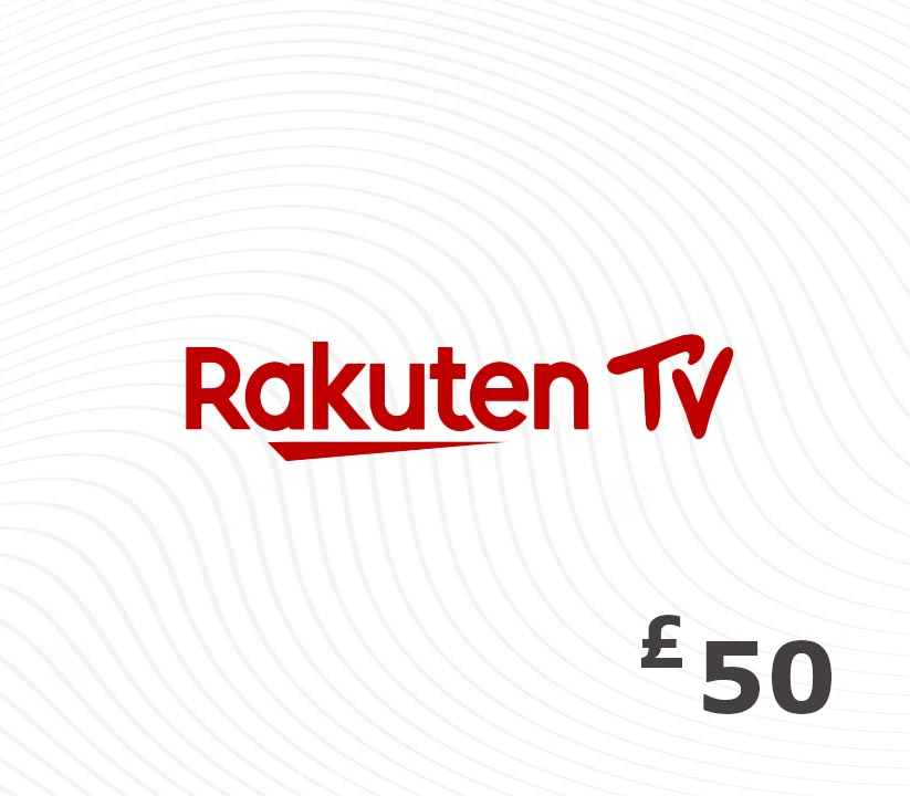 

Rakuten TV GBP 50 Gift Card UK