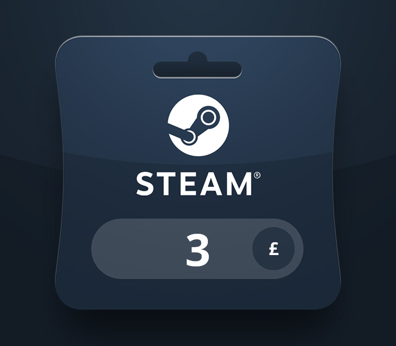 

Steam Wallet GBP 3 Gift Card UK